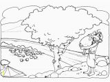 The Lost Sheep Coloring Page Cut and Paste Lost and Found the Parable Of the Lost Sheep