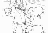 The Lost Sheep Coloring Page Jesus and the Lost Sheep Coloring Page Lost Sheep Coloring Page New