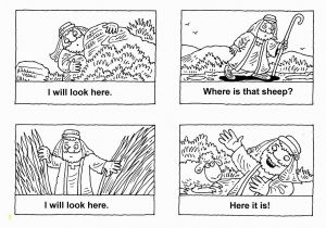 The Lost Sheep Coloring Page Jesus and the Lost Sheep Coloring Page Lost Sheep Coloring Page New