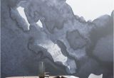 The Perfect Wave Wall Mural Deep Blue Waves Watercolour Wall Mural Wände