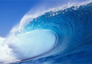 The Perfect Wave Wall Mural Ocean Waves Wallpaper 1