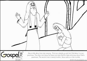 The Pharisee and the Tax Collector Coloring Page 30th Sunday Of ordinary Time the Parable Of the Pharisee and the