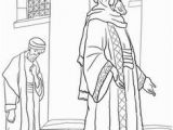 The Pharisee and the Tax Collector Coloring Page 57 Best Pharisee and Tax Collector Images