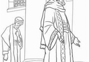 The Pharisee and the Tax Collector Coloring Page 57 Best Pharisee and Tax Collector Images