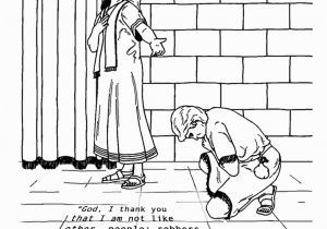 The Pharisee and the Tax Collector Coloring Page Matthew the Tax Collector Coloring Page Best Image Coloring