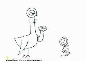 The Pigeon Coloring Pages Mo Willems Pigeon Coloring Page Free Printable Dont Let the Pigeon