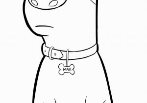 The Secret Life Of Pets Wall Murals Max From the Secret Life Pets Coloring Page