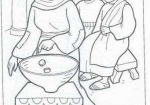 The Widow S Mite Coloring Page the Widow S Fering