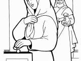 The Widow S Mite Coloring Page the Widows Mite