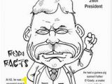 Theodore Roosevelt Coloring Page 193 Best Coloring Pages Images On Pinterest In 2018