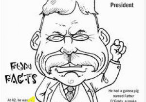 Theodore Roosevelt Coloring Page 193 Best Coloring Pages Images On Pinterest In 2018