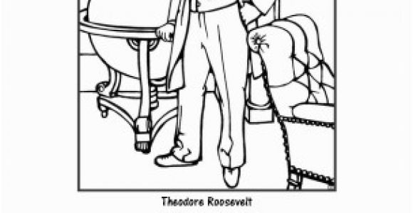 Theodore Roosevelt Coloring Page Learn About theodore Roosevelt with Free Printables