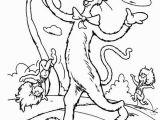 Thing One and Thing Two Coloring Pages Thing 1 and Thing 2 Coloring Pages Dr Seuss Coloring Home