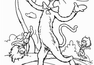 Thing One and Thing Two Coloring Pages Thing 1 and Thing 2 Coloring Pages Dr Seuss Coloring Home