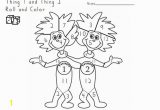 Thing One and Thing Two Coloring Pages Thing 1 and Thing 2 Dr Seurss