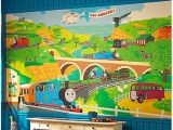 Thomas Friends Wall Mural 49 ] Thomas the Train Wallpaper Border On Wallpapersafari