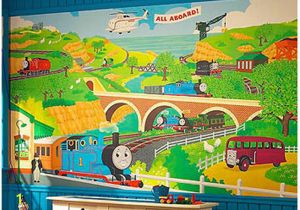 Thomas Friends Wall Mural 49 ] Thomas the Train Wallpaper Border On Wallpapersafari