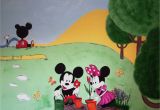 Thomas Friends Wall Mural Mickey and Minnie Mouse Mural This Mural Was Missioned