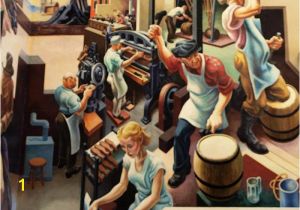 Thomas Hart Benton Murals American Scene Painting or Regionalism A Conservative Reaction to