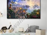 Thomas Kinkade Wall Murals Thomas Kinkade Puppet Adventures Wishes Upon A Star Hd Canvas