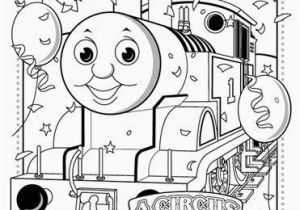 Thomas the Tank Engine Coloring Pages Birthday Fun & Learn Free Worksheets for Kid Thomas & Friends