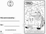 Thomas the Tank Engine Coloring Pages Birthday Thomas and Friends Birthday Card – Flynn Thomasandfriends