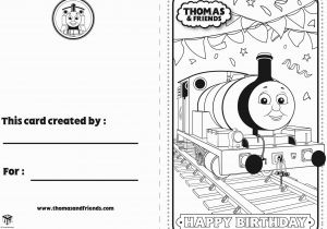 Thomas the Tank Engine Coloring Pages Birthday Thomas and Friends Birthday Card – Percy Thomasandfriends