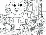 Thomas the Tank Engine Coloring Pages Birthday Thomas Birthday Coloring Pages at Getcolorings