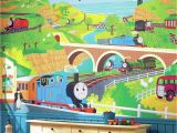 Thomas the Tank Engine Wall Mural York Wall Coverings York Wallcoverings Thomas the Tank Engine