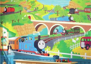 Thomas the Tank Engine Wall Mural York Wall Coverings York Wallcoverings Thomas the Tank Engine