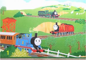 Thomas the Tank Engine Wall Murals Thomas the Train Wallpaper Border Wallpapersafari