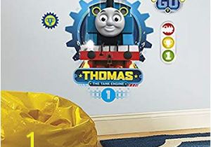 Thomas the Tank Wall Mural Amazon Thomas the Tank & Friends Smashed Wall Decal Graphic