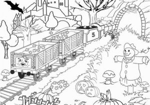 Thomas the Train Halloween Coloring Pages Free Halloween Coloring Pages Printable to Color