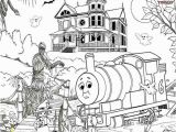 Thomas the Train Halloween Coloring Pages Free Printable Halloween Ideas Kids Activities Thomas