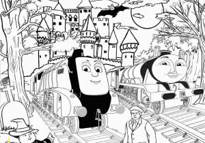 Thomas the Train Halloween Coloring Pages Spencer and Gordon Halloween Thomas the Train S to
