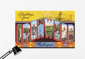 Thomas the Train Wall Mural Greetings From Ironwood Michigan Wall Mural – Wallmonkeys