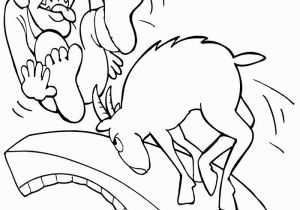 Three Billy Goats Gruff Coloring Pages the Three Billy Goats Gruff Activities