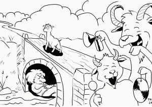 Three Billy Goats Gruff Coloring Pages the Three Billy Goats Gruff Coloring Pages Coloring Home