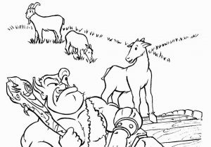 Three Billy Goats Gruff Coloring Pages the Three Billy Goats Gruff Coloring Pages Coloring Home