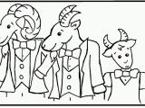 Three Billy Goats Gruff Coloring Pages the Three Billy Goats Gruff Coloring Pages Coloring Home