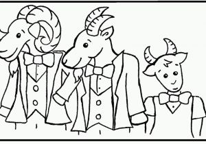 Three Billy Goats Gruff Coloring Pages the Three Billy Goats Gruff Coloring Pages Coloring Home