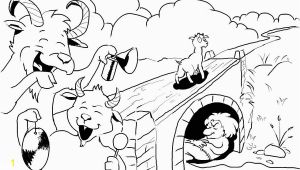 Three Billy Goats Gruff Coloring Pages Three Billy Goats Gruff Worksheets