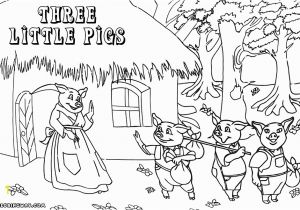 Three Little Pigs Coloring Pages Disney Graphics by Ruth 3 Little Pigs Straw House Brick House