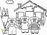 Three Little Pigs Coloring Pages Pdf Bathroom 64 Fabulous Three Little Pigs Coloring Pages