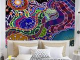 Tie Dye Wall Mural Amazon Chengsan Hamsa Decor Tapestry Praying Hands Paisley