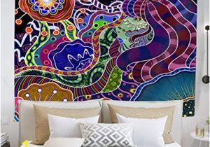 Tie Dye Wall Mural Amazon Chengsan Hamsa Decor Tapestry Praying Hands Paisley