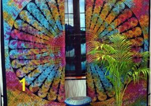 Tie Dye Wall Mural Tie Dye Curtains