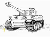 Tiger Tank Coloring Pages Tiger Tank Coloring Page