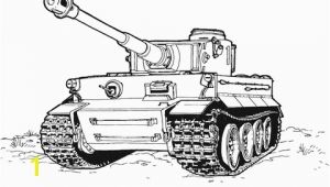 Tiger Tank Coloring Pages Tiger Tank Coloring Page