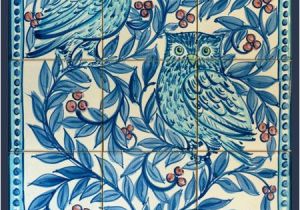 Tile Mural Creative Arts Owls Tree Tile Panel Js2016